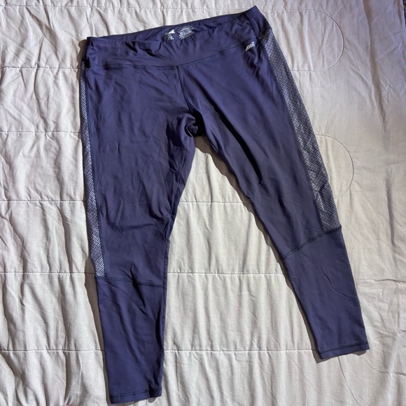 Avia Women’s gray Mesh Panel Active Leggings XXL - Picture 1 of 10